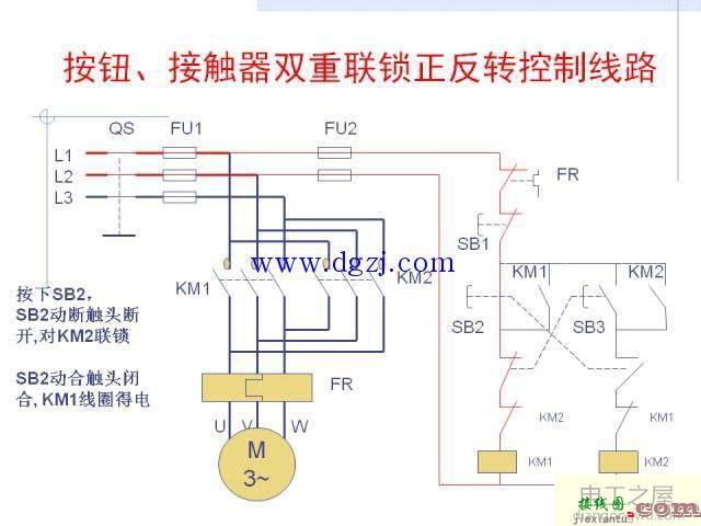 接触器联锁正反转控制接线图  第19张