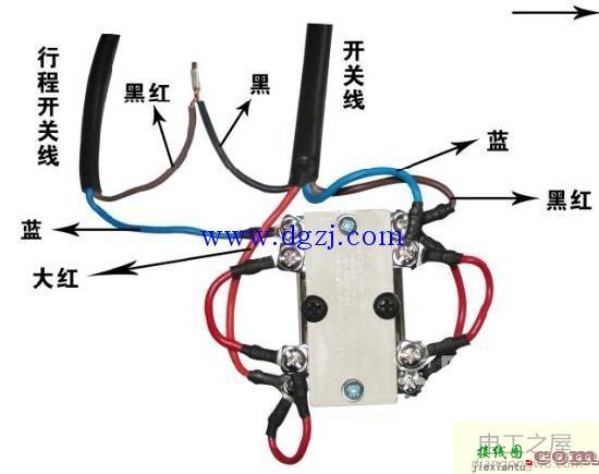 行程开关接线图_行程开关实物接线图  第2张