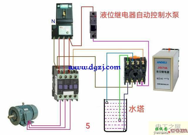 接触器控制电路实物图接线图  第5张