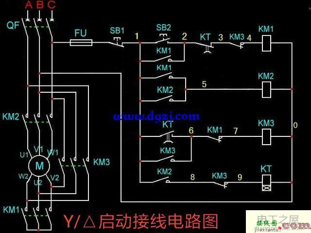 接触器控制电路实物图接线图  第12张