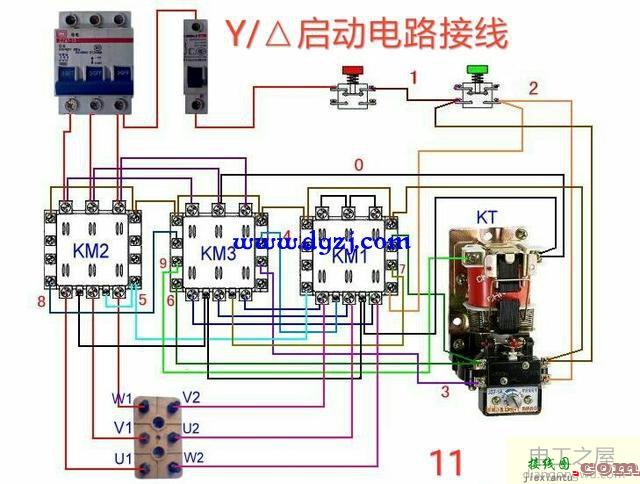 接触器控制电路实物图接线图  第11张