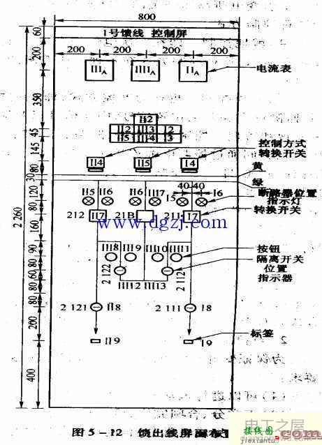 配电箱二次回路接线图_配电箱二次接线实物图  第2张