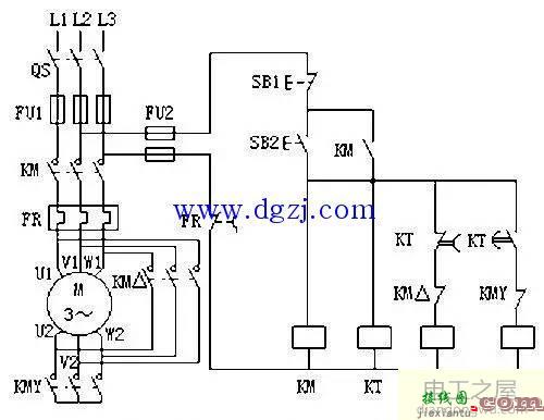 电力拖动接线图_电力拖动与控制接线图  第10张