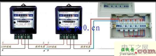 两个电表串连怎么接线?两个电表串联接线图  第1张