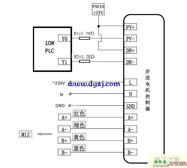 步进电机接线图_步进电机接线方法大全  第3张