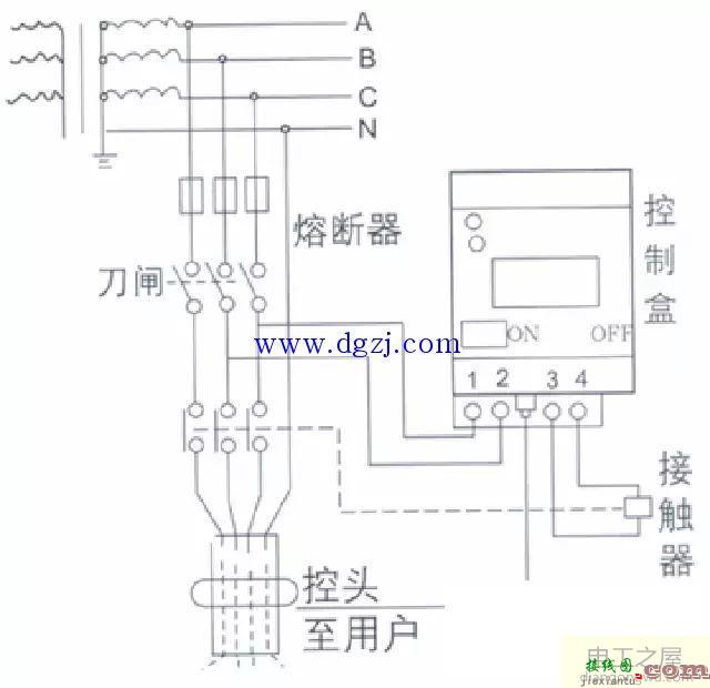 漏电断路器工作原理_漏保接线图  第3张