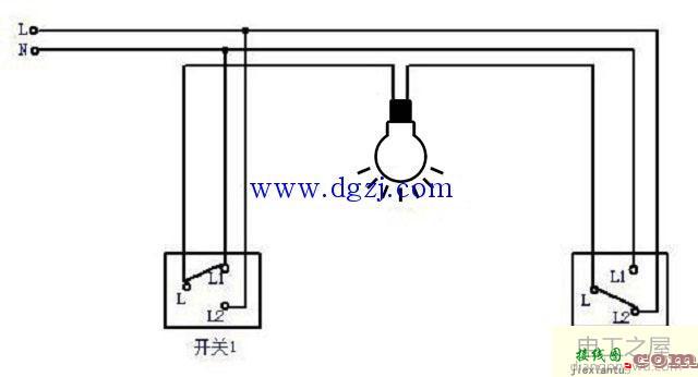 多控开关接线图_单开三控开关接线图  第3张