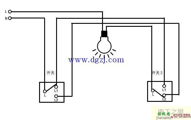 多控开关接线图_单开三控开关接线图  第2张