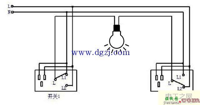 多控开关接线图_单开三控开关接线图  第5张