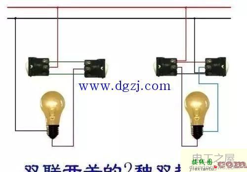 家用两线电路接线图_家用电工接线电路图  第1张