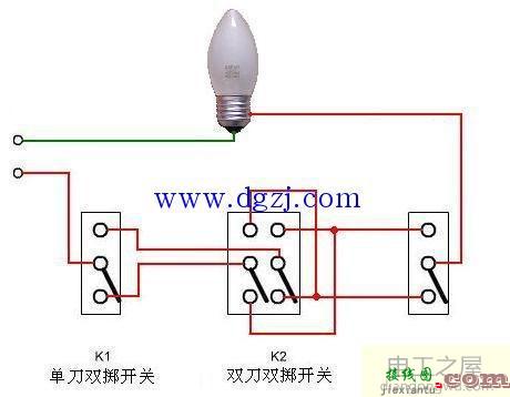 三联控制开关接线图_三联三控开关接线图  第2张