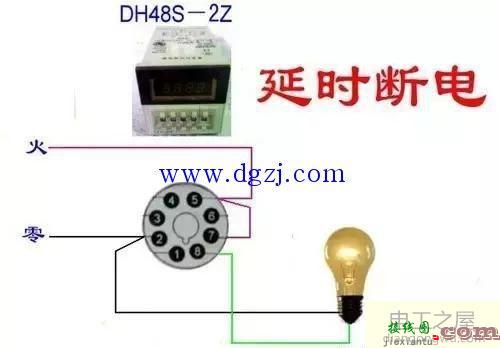 家用两线电路接线图_家用电工接线电路图  第6张