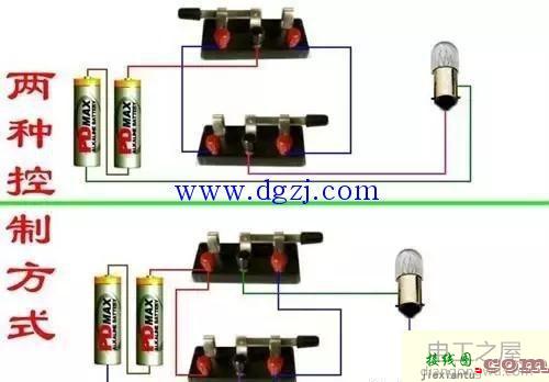 家用两线电路接线图_家用电工接线电路图  第4张