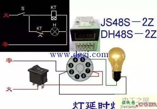 家用两线电路接线图_家用电工接线电路图  第8张