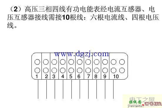 单相和三相电能表经互感器接线图  第11张