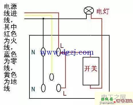 开关不接照明而是控制插座接线图  第3张