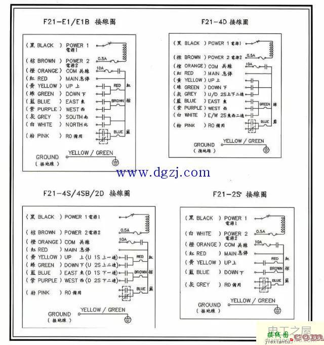 行吊遥控器内部接线图_行吊遥控器控制电路图  第6张