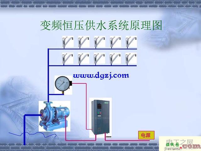 变频恒压供水系统接线图及参数设置  第1张