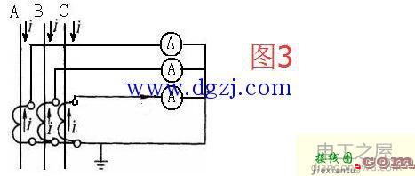 互感器接法_电流互感器接法_配电柜电流互感器接线图  第3张