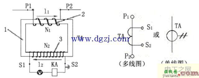 互感器安装接线实物图_电流互感器接线图讲解  第1张