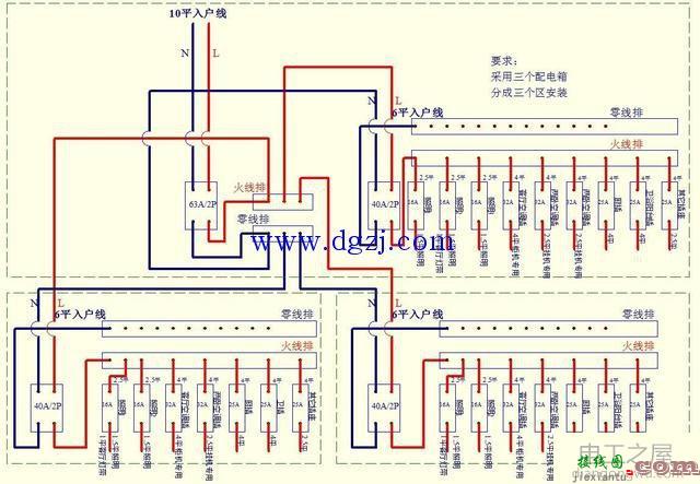 家庭电路控制电路实物接线图大全  第10张