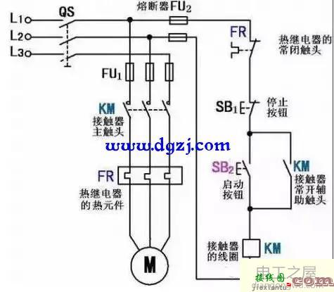 自锁电路图接线图_最简单的自锁电路图  第2张