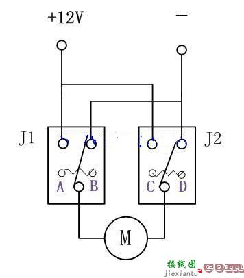 12v直流电机正反转电路图  第3张