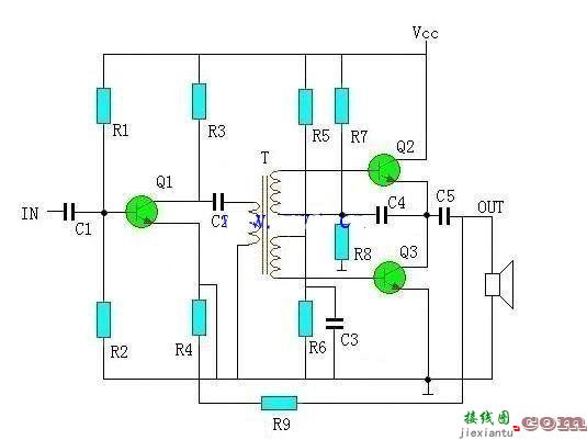 otl功率放大器电路原理图  第3张