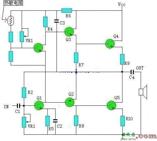 otl功率放大器电路原理图  第7张