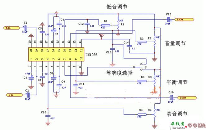 最简单音调电路图大全  第7张