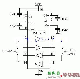 单片机与pc串口通信程序及电路图  第1张