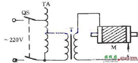 三相电动机转子断条检查电路图  第1张