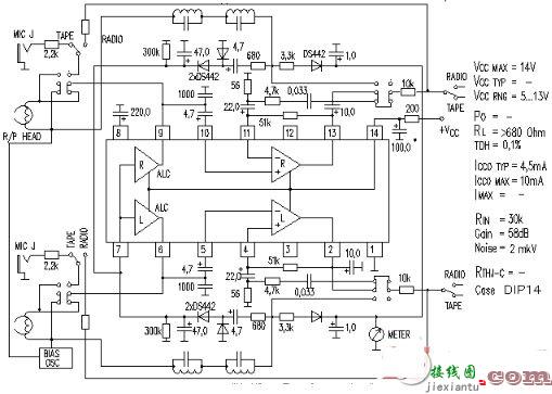 音频前置放大器电路图大全  第9张