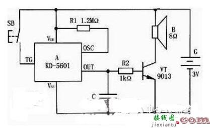 简要分析电子爆竹电路图  第2张