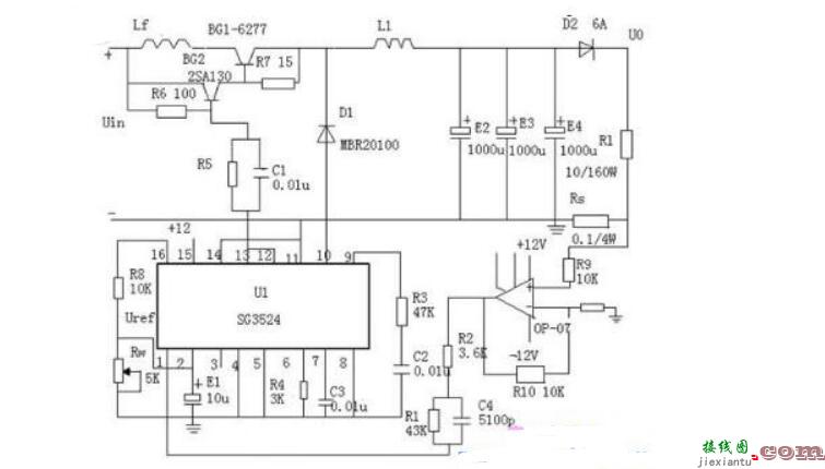SG3524控制的恒流源电路图  第2张