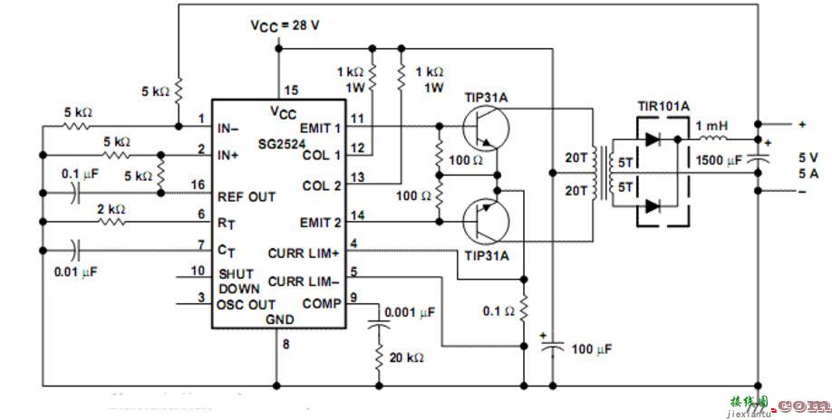 SG3524控制的恒流源电路图  第9张