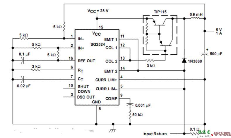 SG3524控制的恒流源电路图  第8张