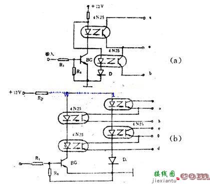 光电耦合器电路图大全  第2张
