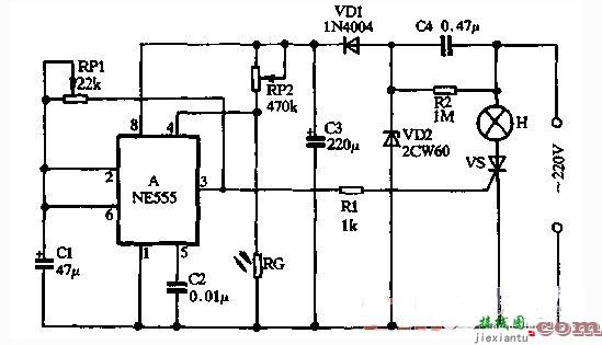ne555闪烁灯电路图大全  第3张