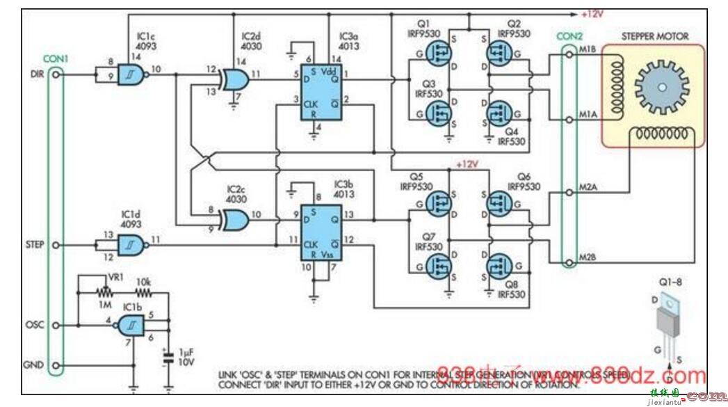 步进电机驱动电路图大全  第4张