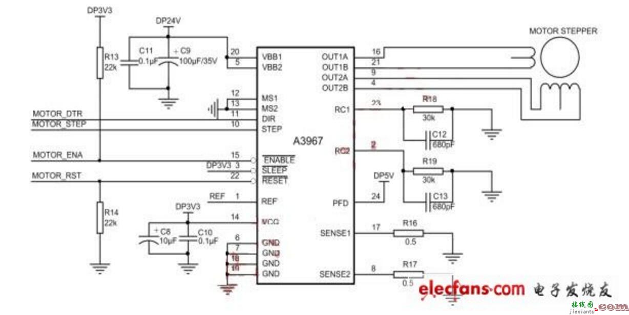 步进电机驱动电路图大全  第8张