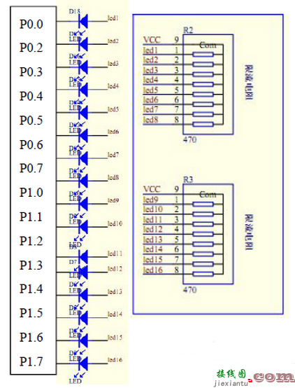 解读51单片机LED系统电路设计方案  第3张