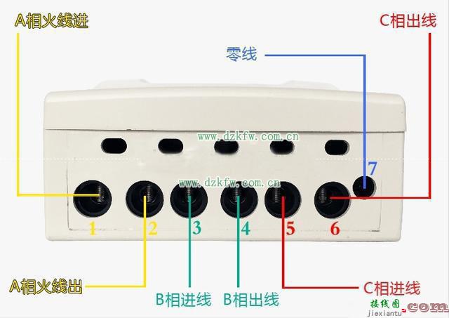 电工必备：图解最全电表接线图  第4张