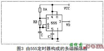 基于555定时器构成的多谐振荡器的应用  第4张