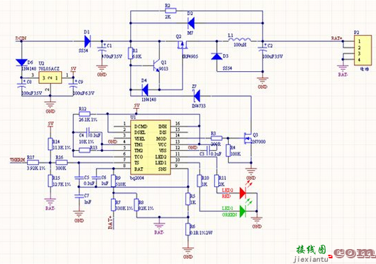 bq2004搭建的镍氢电池快速充电电路设计  第1张