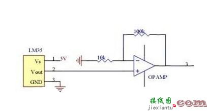 温度传感器电路原理（数字温度传感器电路/pt100温度传感器电路/LM35 温度传感器）  第3张