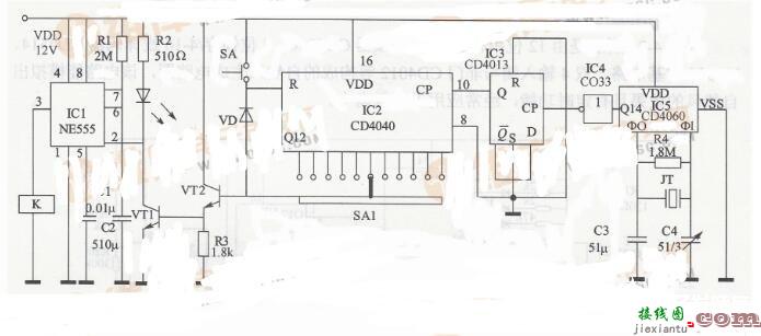 秒定时控制电路图_30秒定时器电路图  第1张
