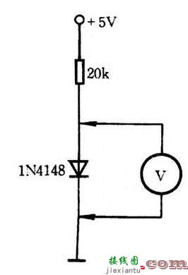 1N4148温度感应实验电路详解  第1张