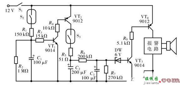 报警器延时控制电路介绍  第1张