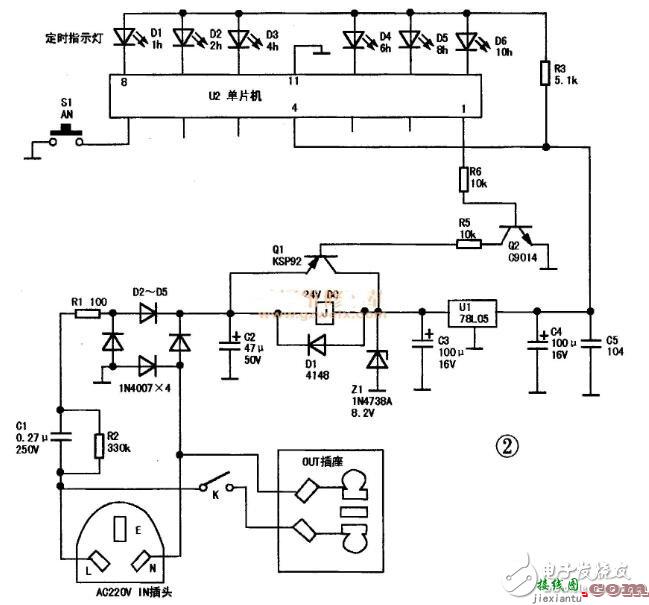 两款金科德定时器电路图  第1张